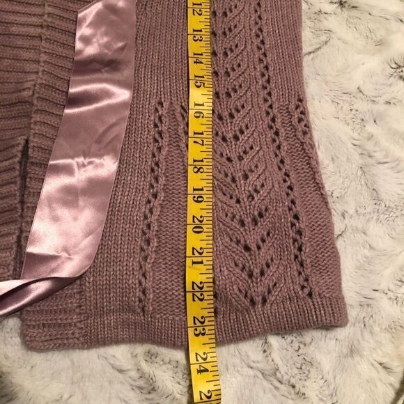 A. Gianetti angora blend open knit cardigan size M - Picture 4 of 9